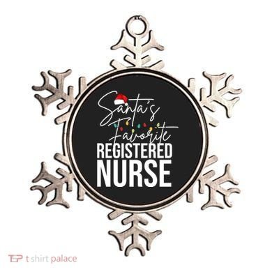 Santa's Favorite Register Nurse Ornament