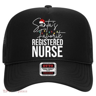 Santa's Favorite Register Nurse Hat