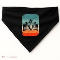 Sunset Formula Racing Race Car Silhouette USA-Made Doggie Bandana thumb 0
