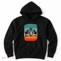 Sunset Formula Racing Race Car Silhouette Hoodie thumb 0