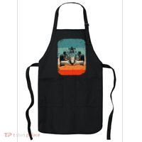 Sunset Formula Racing Race Car Silhouette Apron thumb 0