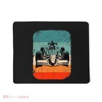 Sunset Formula Racing Race Car Silhouette Mousepad thumb 0