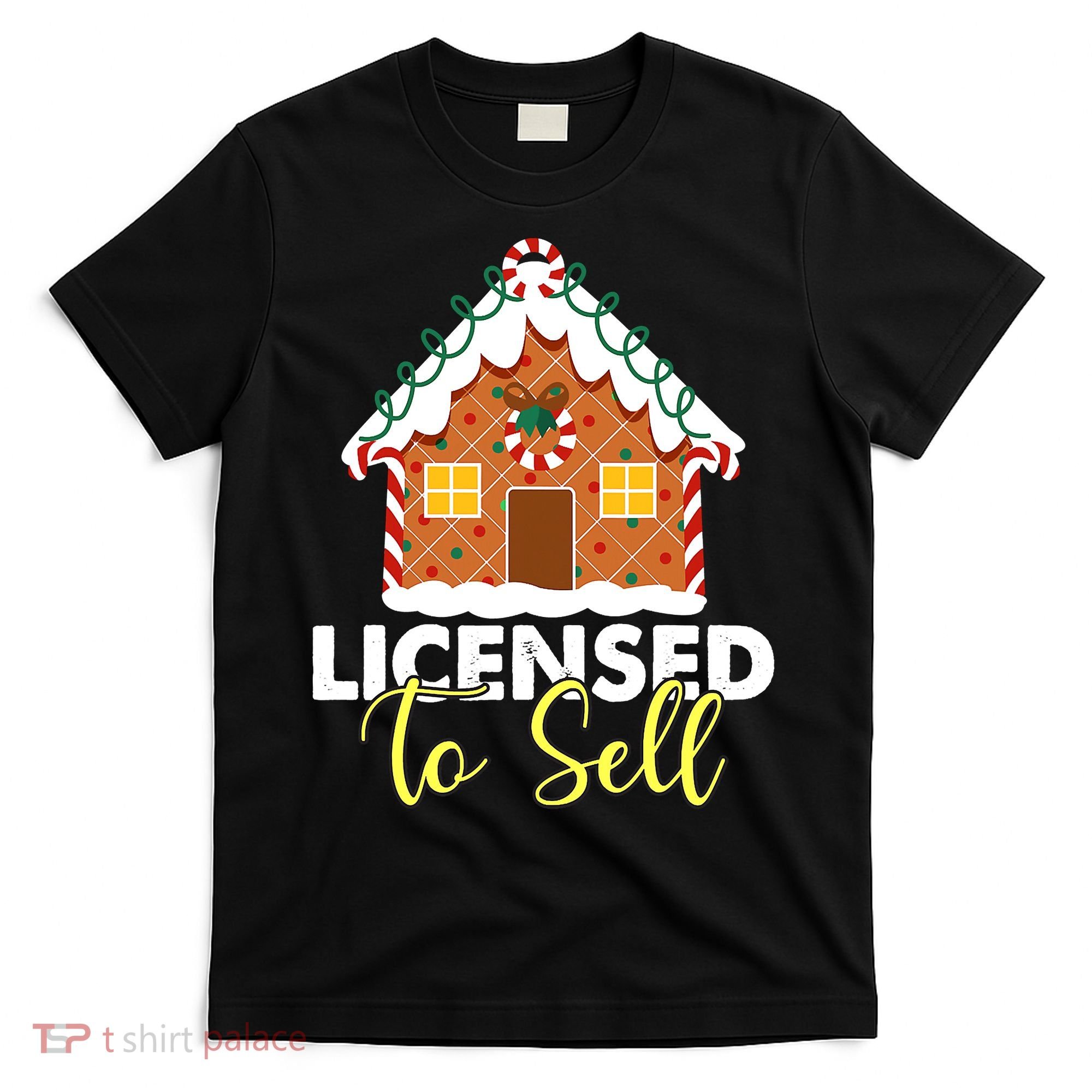 Santas Favorite Real Estate Agent Christmas Pajama Realtor T-Shirt