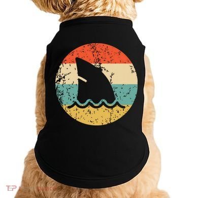 Shark Fin Retro Style Shark Doggie Tank