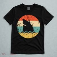 Shark Fin Retro Style Shark T-Shirt thumb 5