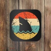 Shark Fin Retro Style Shark Coaster thumb 0