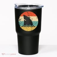 Shark Fin Retro Style Shark Tumbler thumb 0