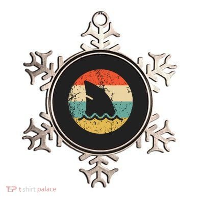 Shark Fin Retro Style Shark Ornament