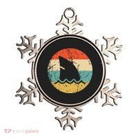 Shark Fin Retro Style Shark Ornament thumb 0