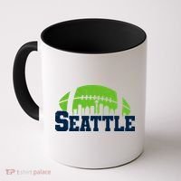 Seahawks Football Seattle Skyline Coffee Mug thumb 0