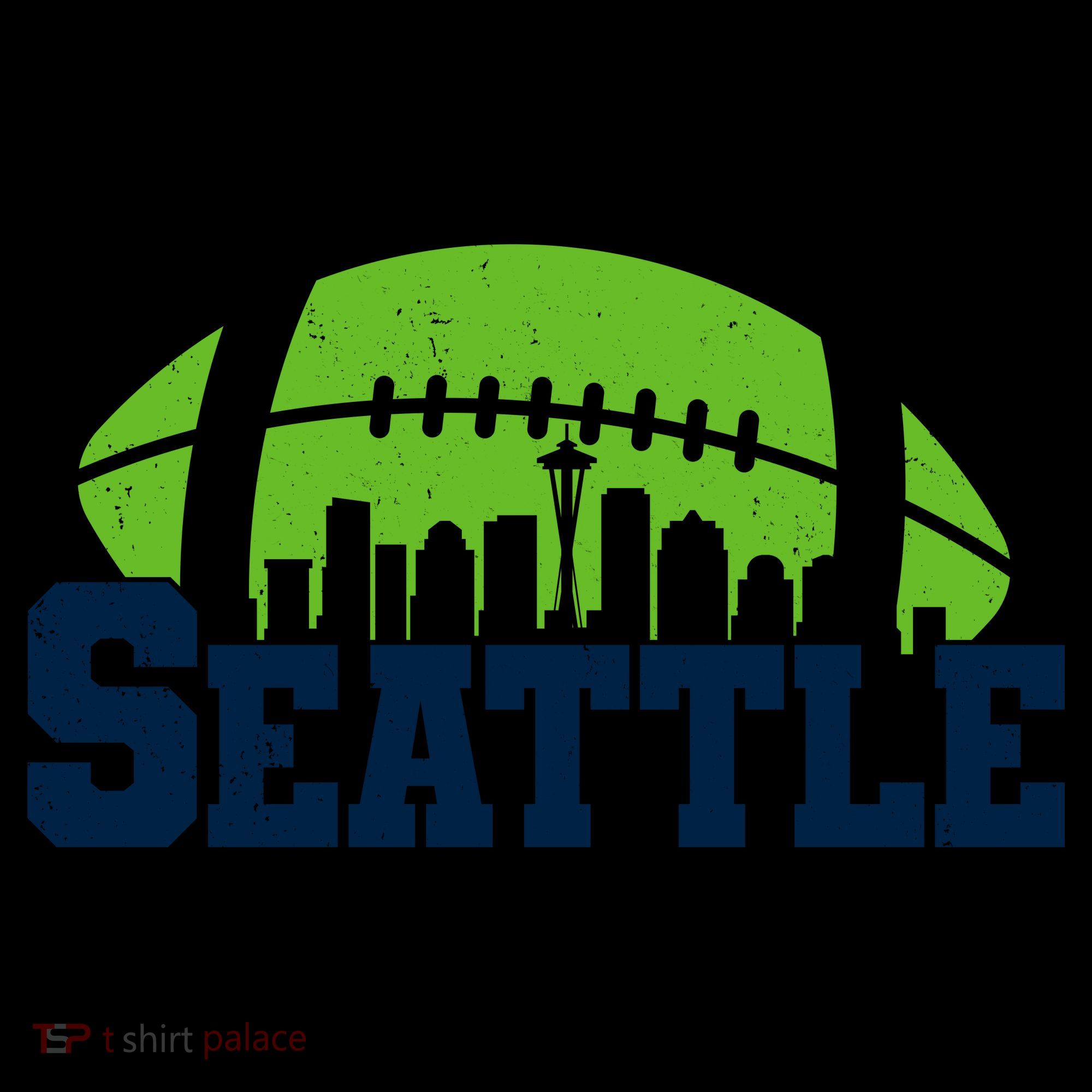 Seahawks Football Seattle Skyline Coffee Mug