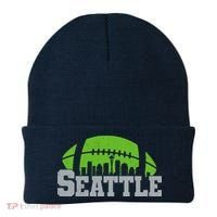 Seahawks Football Seattle Skyline Beanie thumb 0