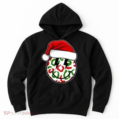 Smile Face Santa Christmas Retro Hoodie
