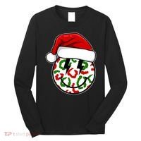 Smile Face Santa Christmas Retro Long Sleeve Shirt thumb 0