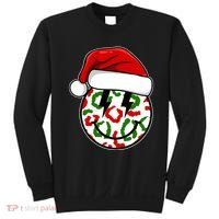 Smile Face Santa Christmas Retro Sweatshirt thumb 0