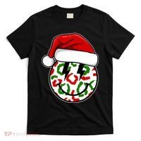 Smile Face Santa Christmas Retro T-Shirt thumb 0