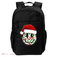 Smile Face Santa Christmas Retro Backpack thumb 0