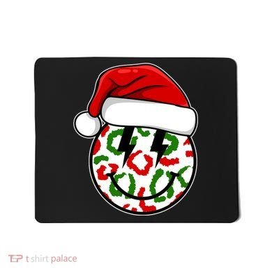 Smile Face Santa Christmas Retro Mousepad