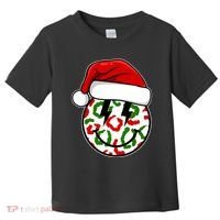 Smile Face Santa Christmas Retro Toddler T-Shirt thumb 0