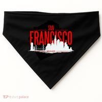 San Francisco Skyline USA-Made Doggie Bandana thumb 0