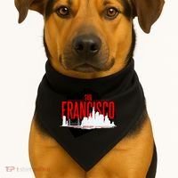 San Francisco Skyline USA-Made Doggie Bandana thumb 1