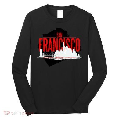 San Francisco Skyline Long Sleeve Shirt