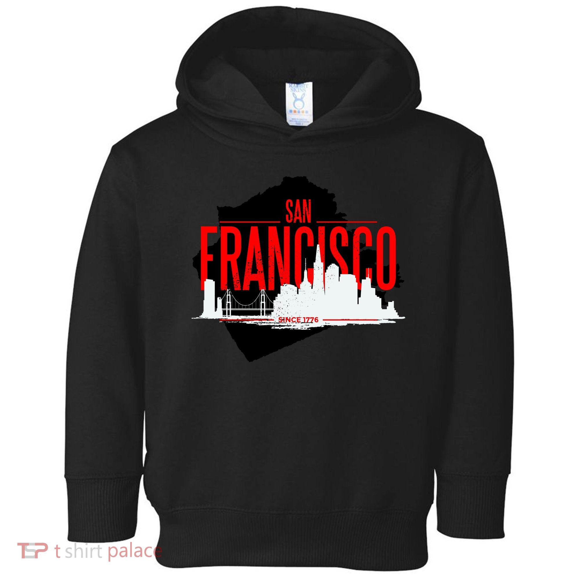 San Francisco Skyline Toddler Hoodie
