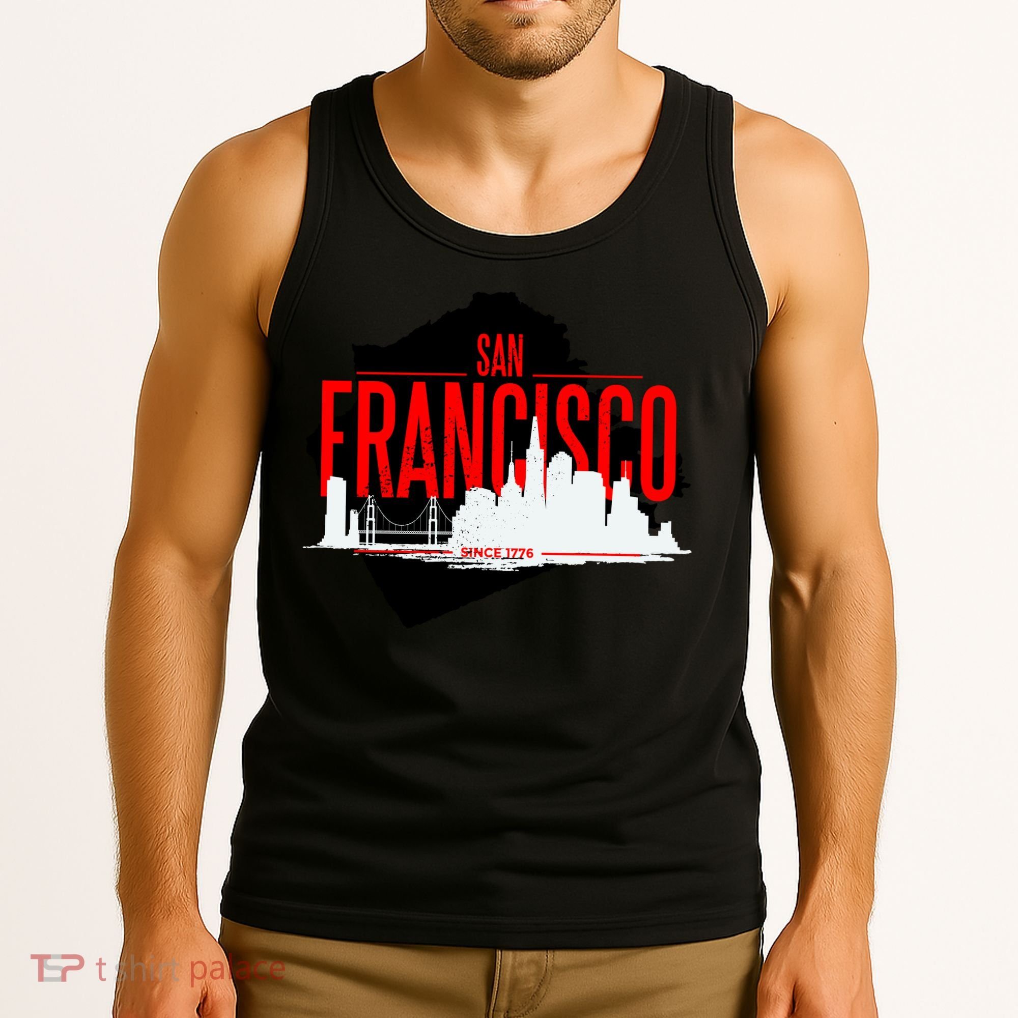 San Francisco Skyline Tank Top