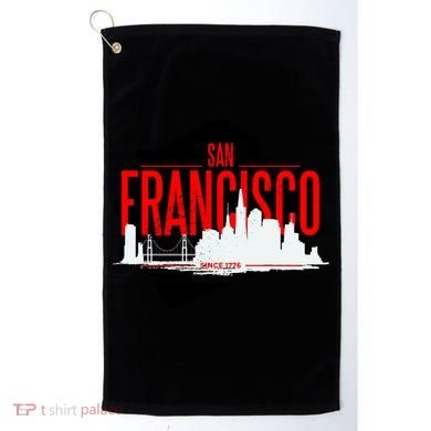 San Francisco Skyline Golf Towel