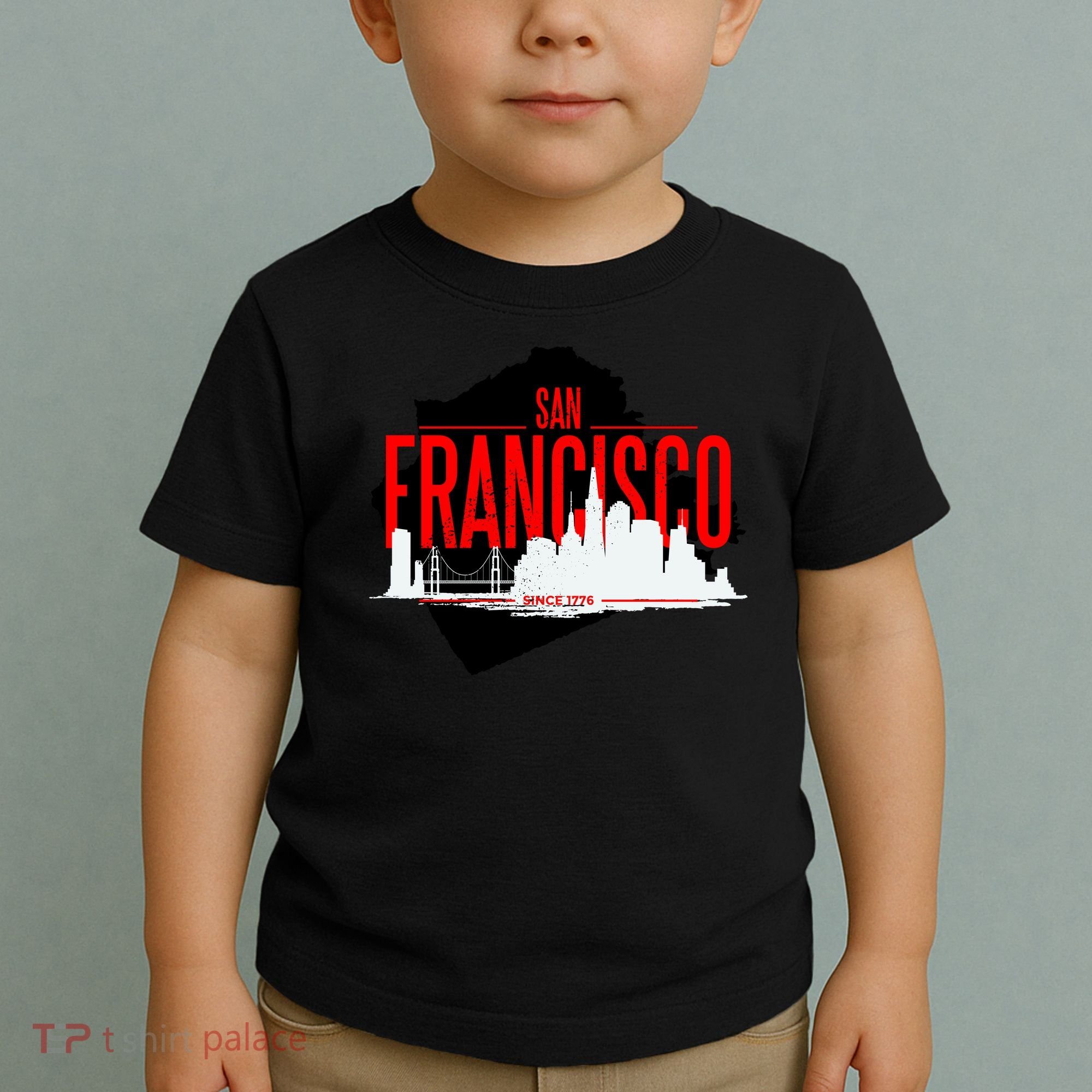 San Francisco Skyline Toddler T-Shirt