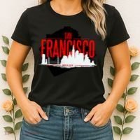 San Francisco Skyline Women's T-Shirt thumb 2