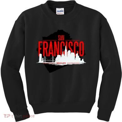 San Francisco Skyline Kids Sweatshirt