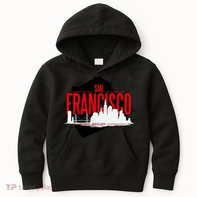 San Francisco Skyline Kids Hoodie