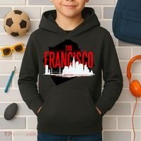 San Francisco Skyline Kids Hoodie thumb 2