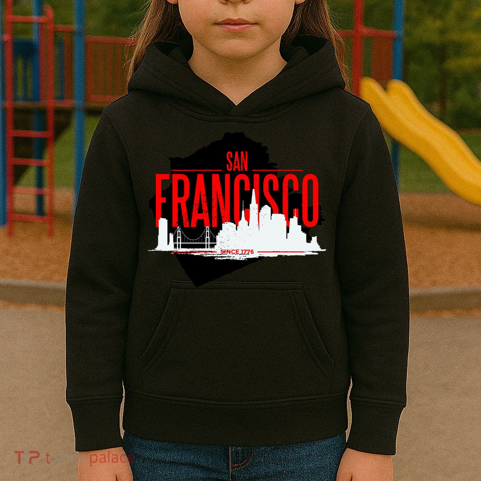 San Francisco Skyline Kids Hoodie