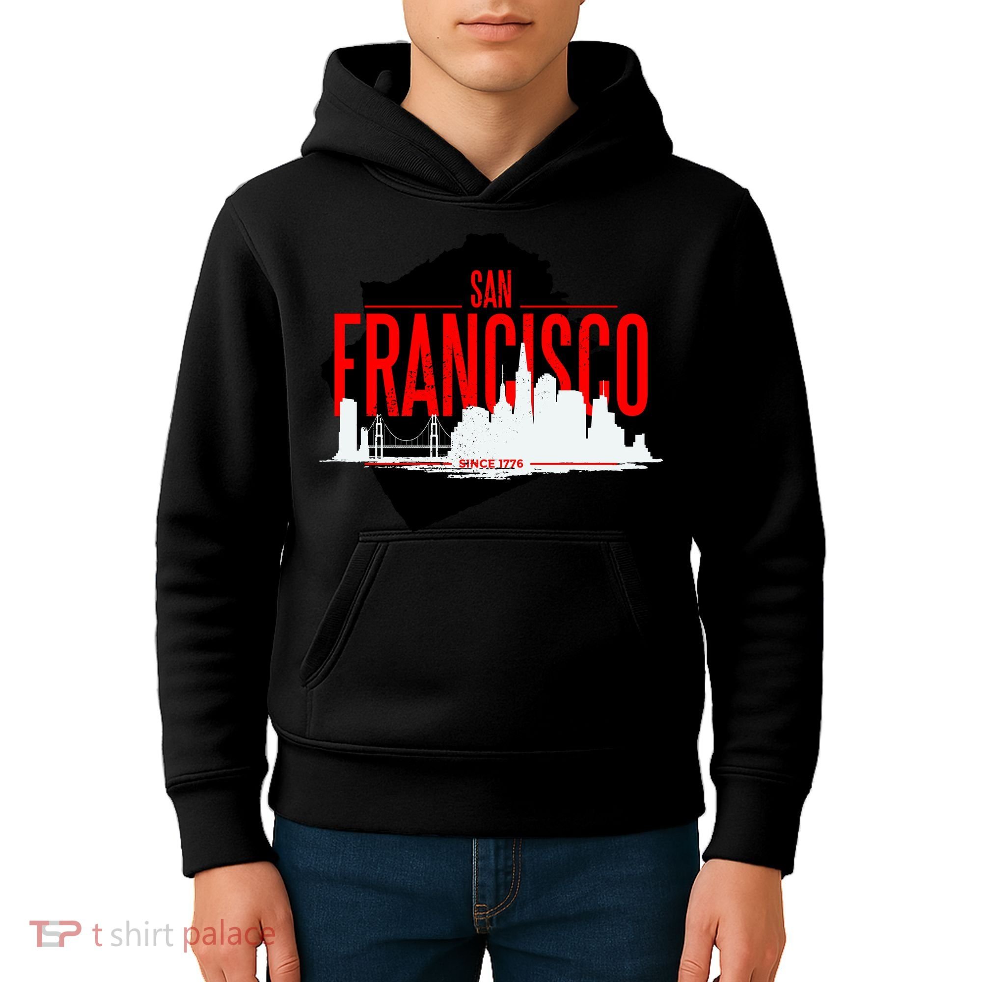 San Francisco Skyline Kids Hoodie
