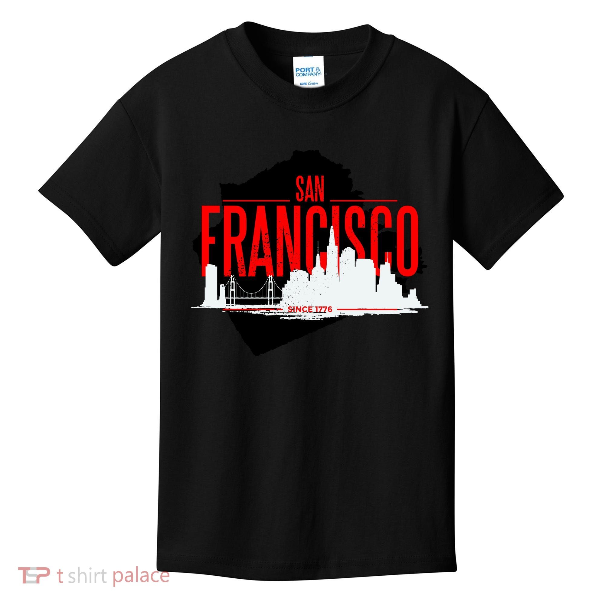 San Francisco Skyline Kids T-Shirt