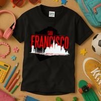 San Francisco Skyline Kids T-Shirt thumb 3