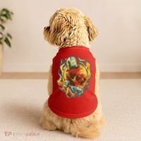 Skull Flame Skater Doggie Tank thumb 2
