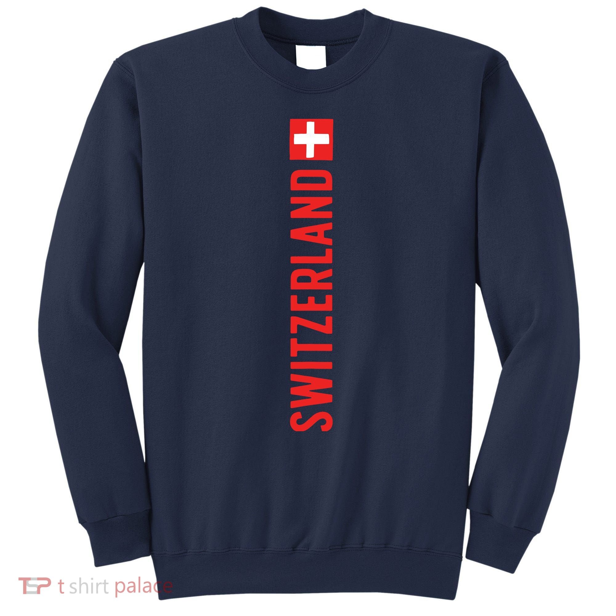 Swiss Flag Switzerland Souvenir Schweiz Gift Suisse Svizzera Sweatshirt
