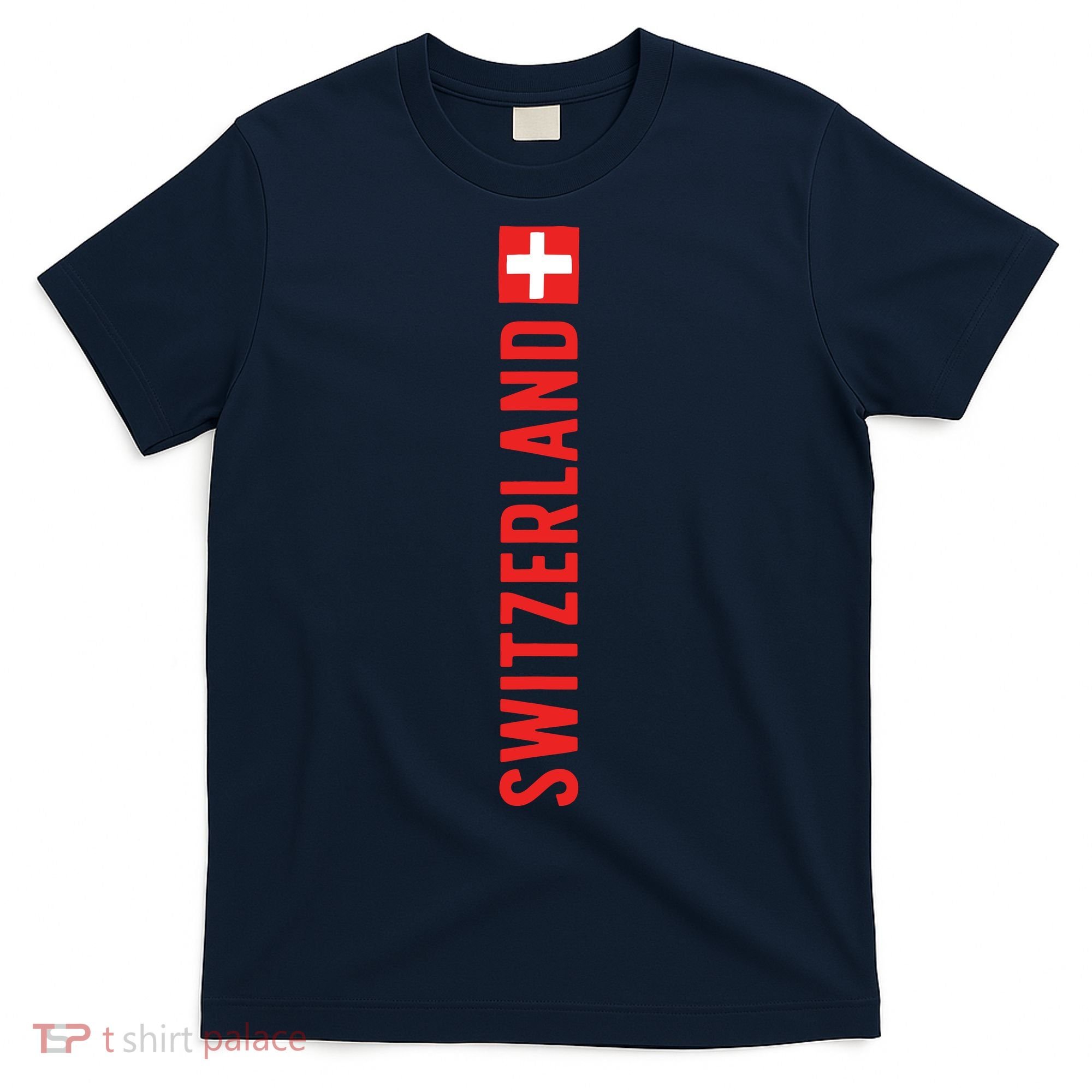 Swiss Flag Switzerland Souvenir Schweiz Gift Suisse Svizzera T-Shirt