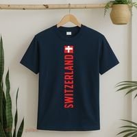 Swiss Flag Switzerland Souvenir Schweiz Gift Suisse Svizzera T-Shirt thumb 2