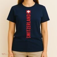 Swiss Flag Switzerland Souvenir Schweiz Gift Suisse Svizzera T-Shirt thumb 4