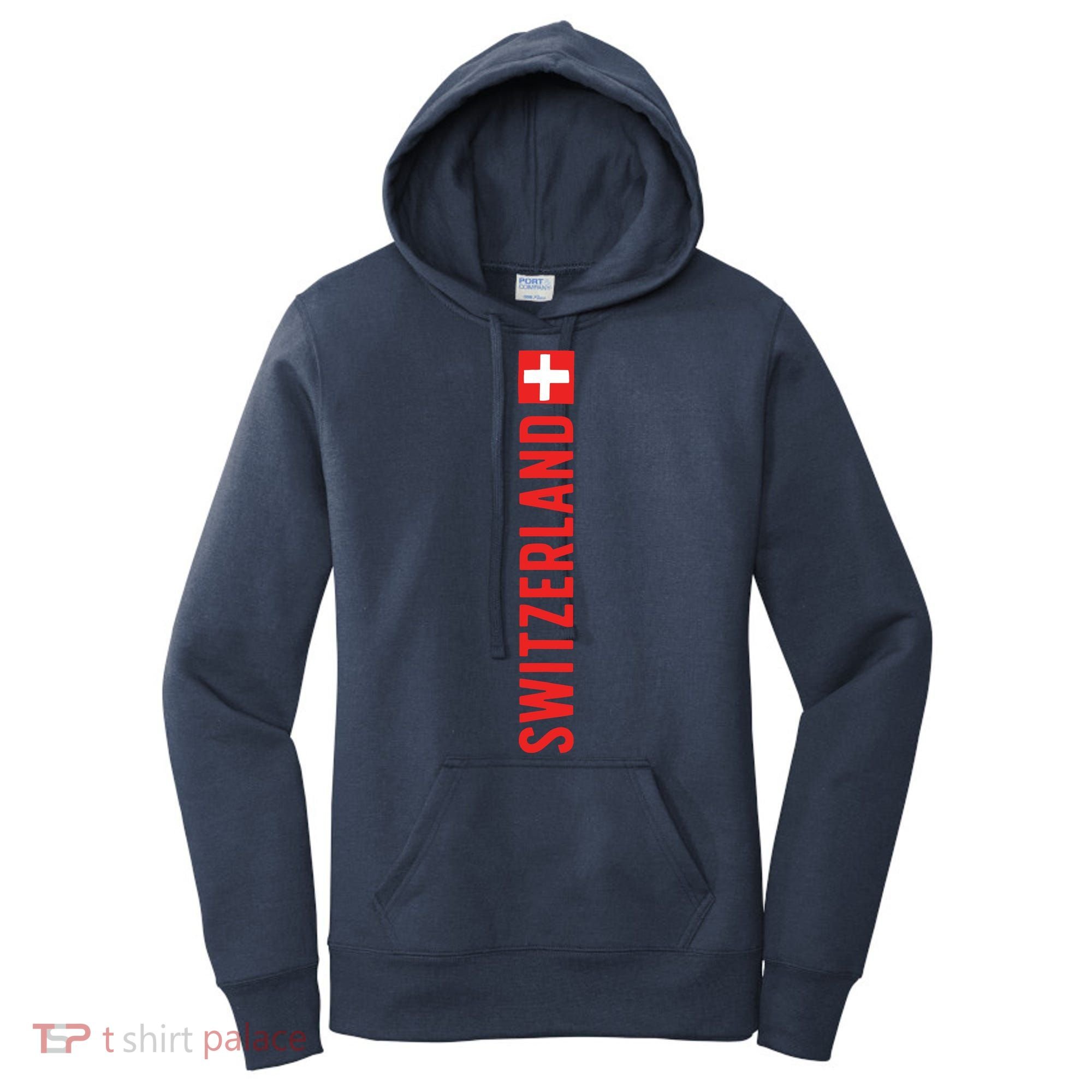 Swiss Flag Switzerland Souvenir Schweiz Gift Suisse Svizzera Women's Hoodie