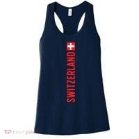 Swiss Flag Switzerland Souvenir Schweiz Gift Suisse Svizzera Women's Tank Top thumb 0