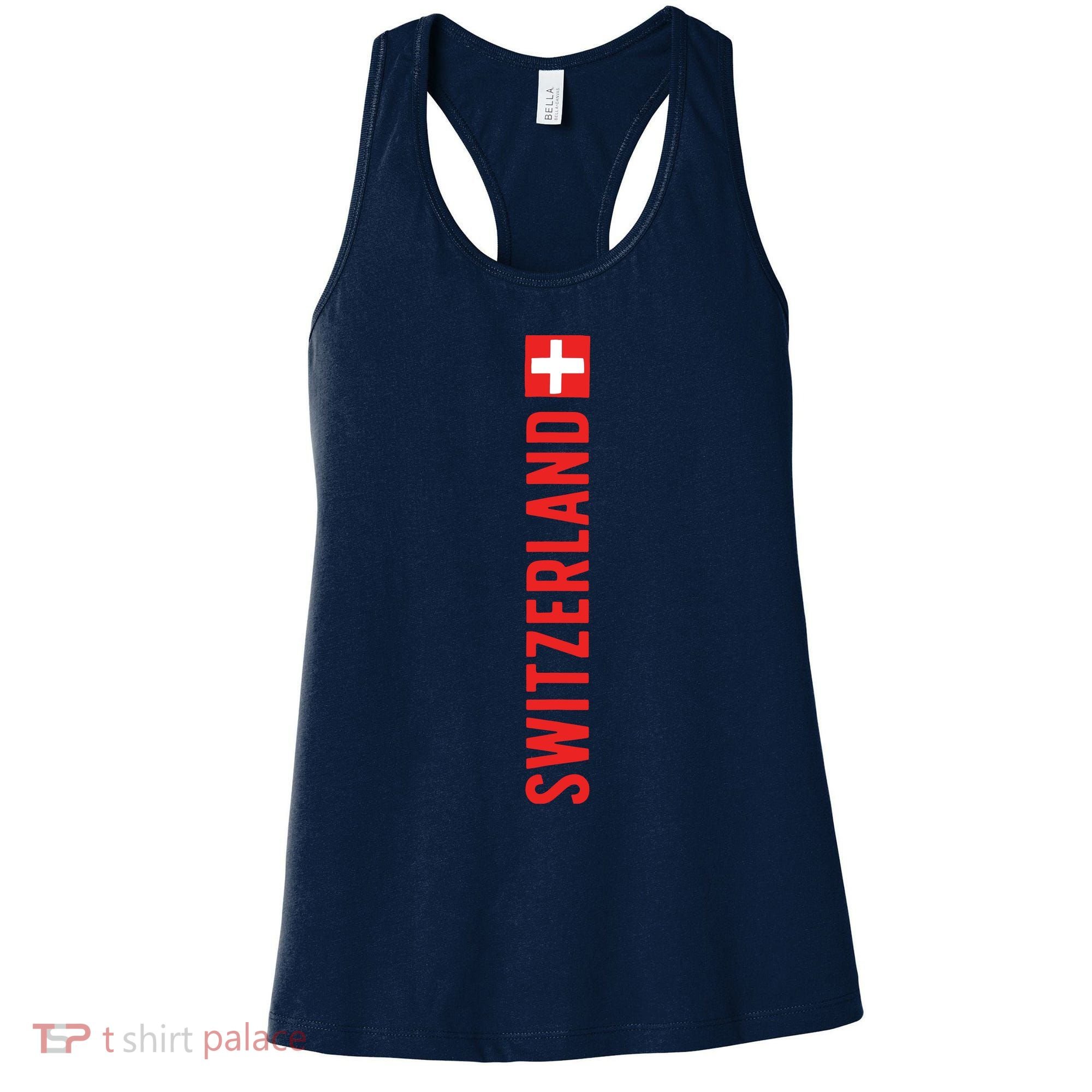 Swiss Flag Switzerland Souvenir Schweiz Gift Suisse Svizzera Women's Tank Top