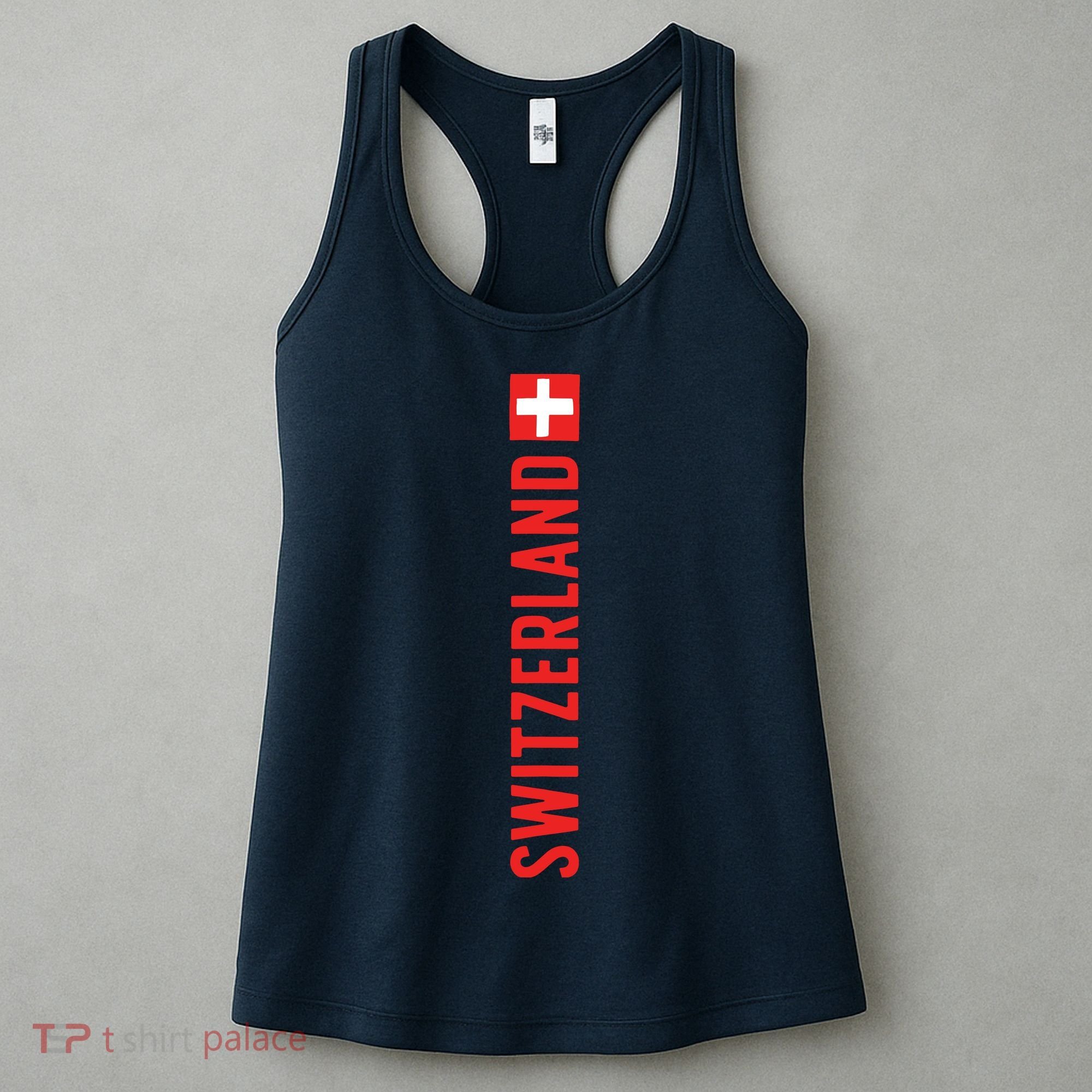 Swiss Flag Switzerland Souvenir Schweiz Gift Suisse Svizzera Women's Tank Top