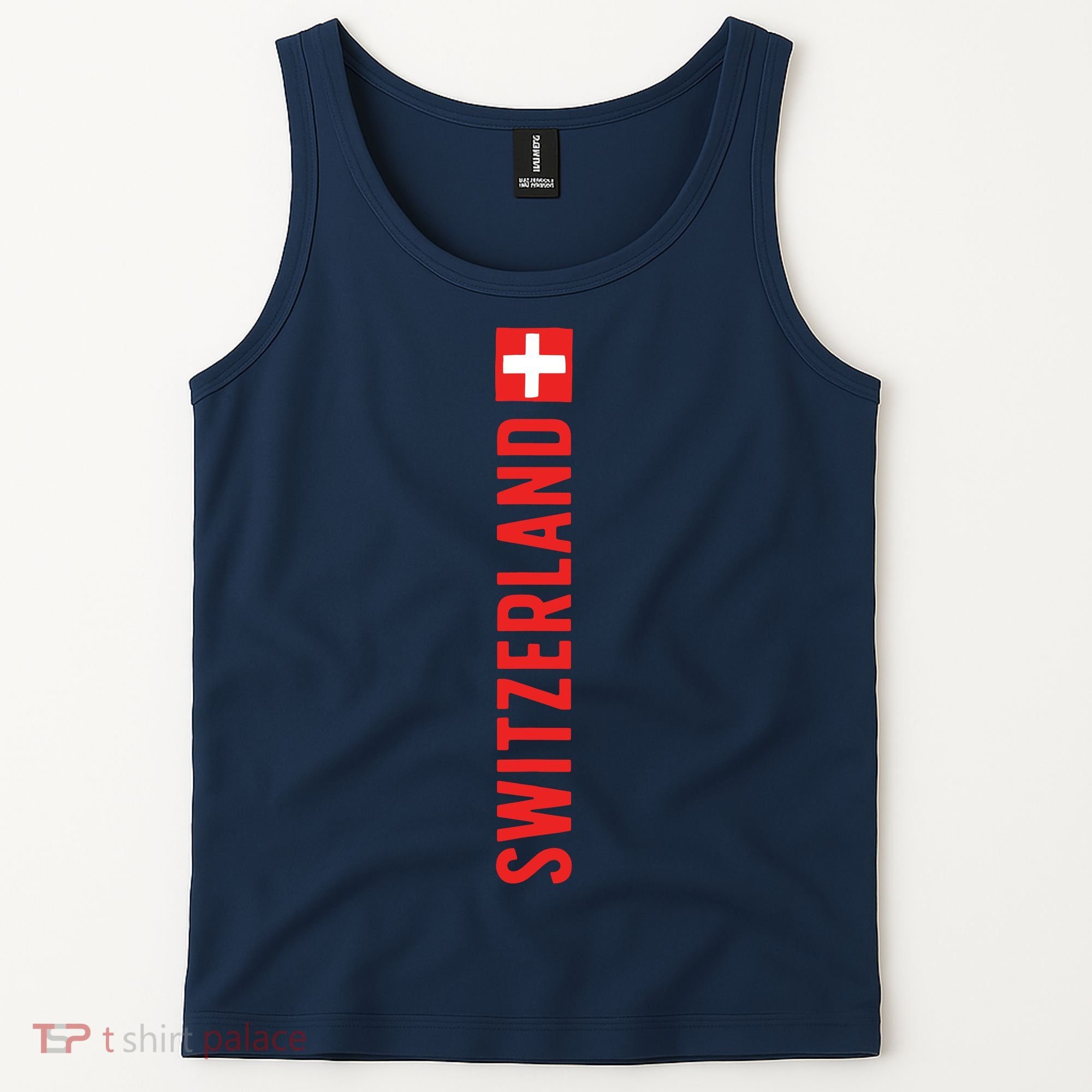 Swiss Flag Switzerland Souvenir Schweiz Gift Suisse Svizzera Tank Top