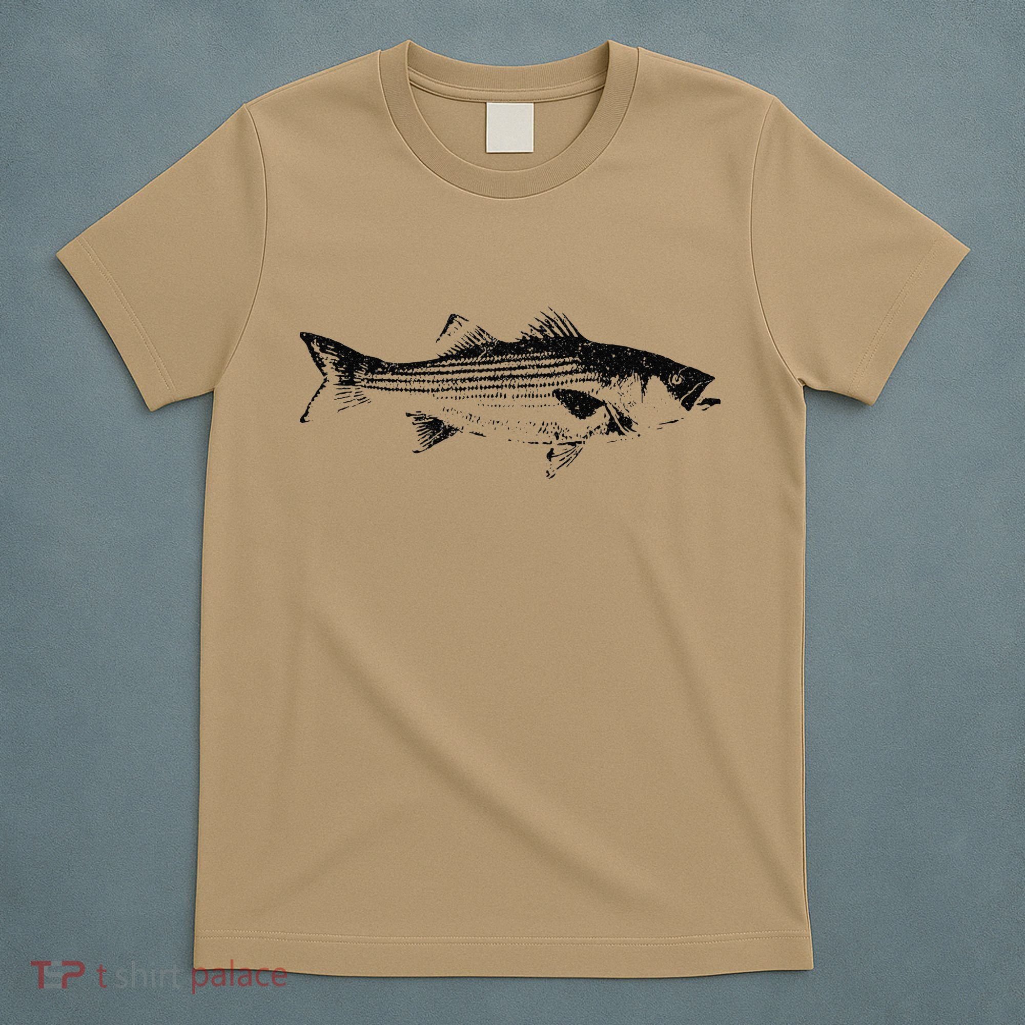 Striper Fishing Striped Bass Lucky Fishing T-Shirt