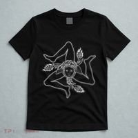 Sicilia Flag Sicily Palermo Italy T-Shirt thumb 5